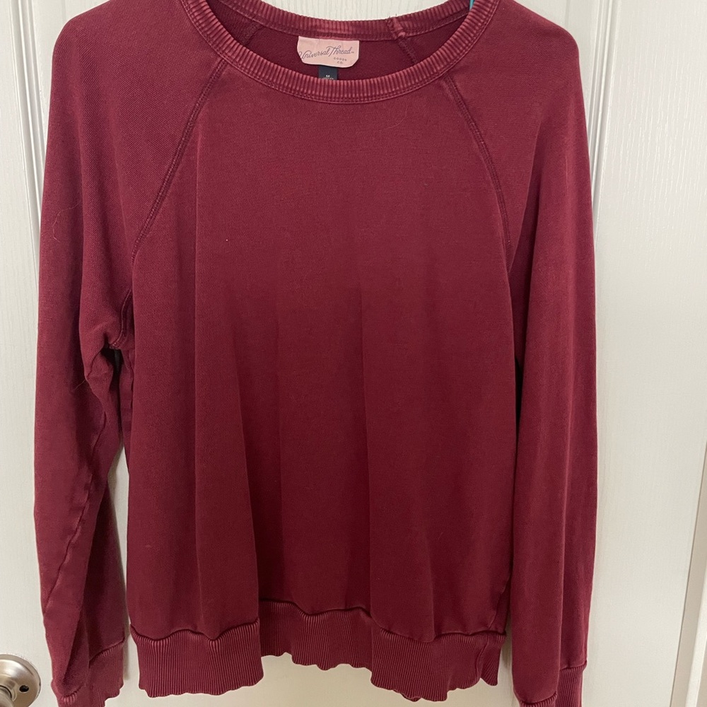 Vintage Looking Red Sweatshirt